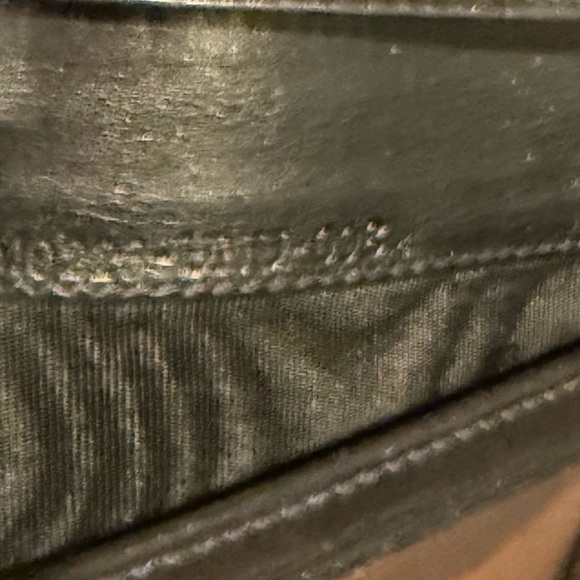 Fendi Black Patent Leather Wallet with Gold Buckle - Picture 8 of 9